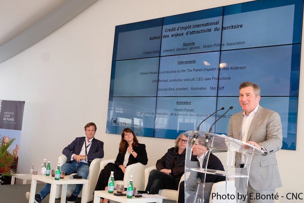 Charles Rivkin Remarks at Conference on International Tax Credits, hosted by the CNC at Cannes Film Festival