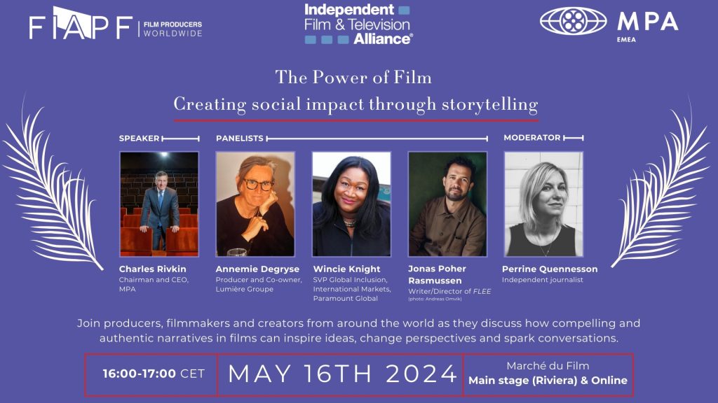 The Power of Film – FIAPF, IFTA & MPA Panel Discussion at the 77th Cannes Film Festival